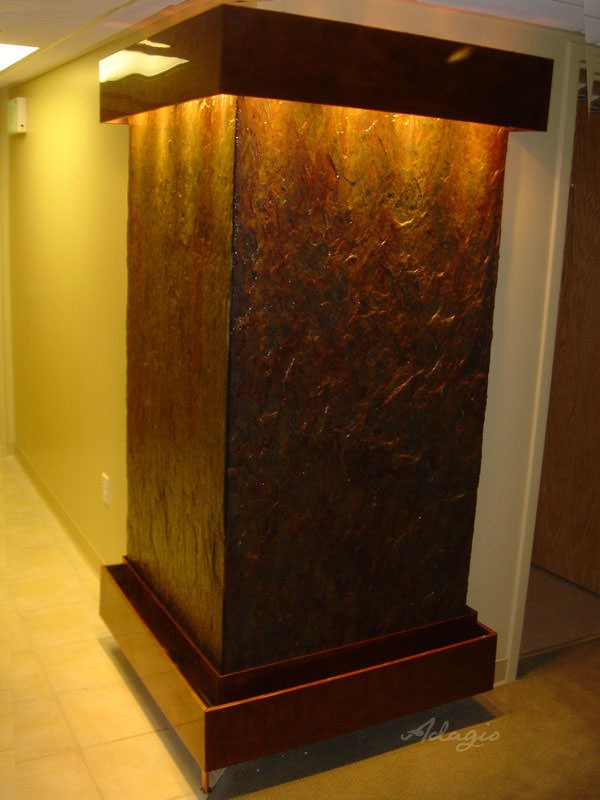 Custom wrap-around water fountain